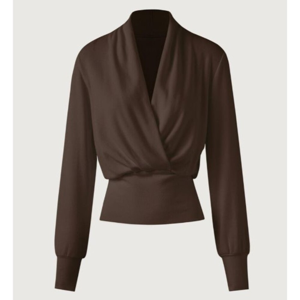 OGL Women's Long Sleeve Top - Brown